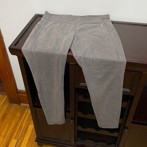 DANSKIN NOW SOFT GREY FITTED LEGGINGS